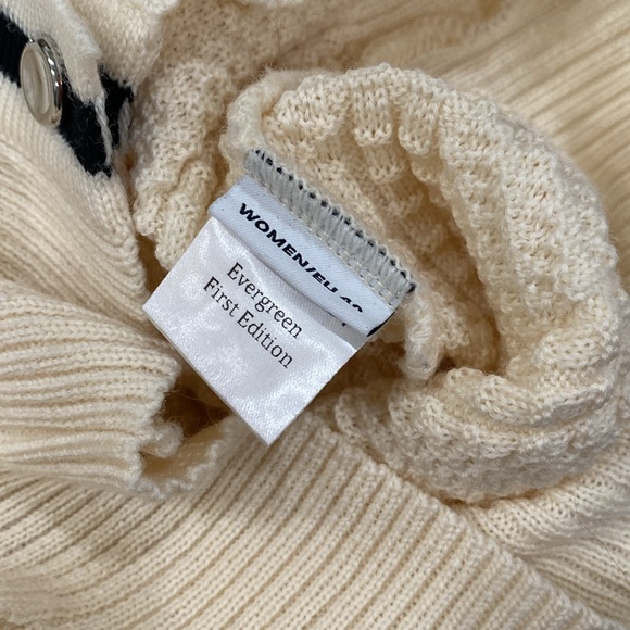 Y/Project Evergreen first Edition beige knit cardigan 100% Wool Size 40 - Picture 7 of 7